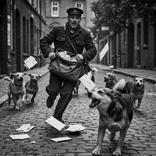 Mr. Merle Swithers, before he found the safety of the compost barrel
