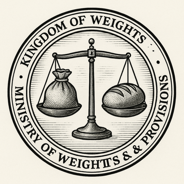 Seal - Ministry of Weights and Provisions