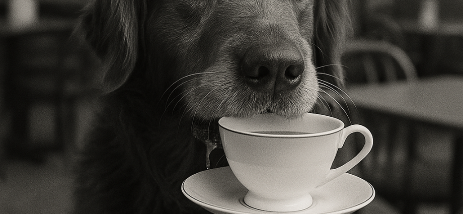 Bramble, the Tea Shop Dog