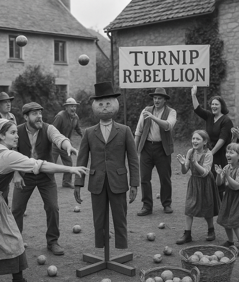 The Great Turnip Rebellion Reenactment