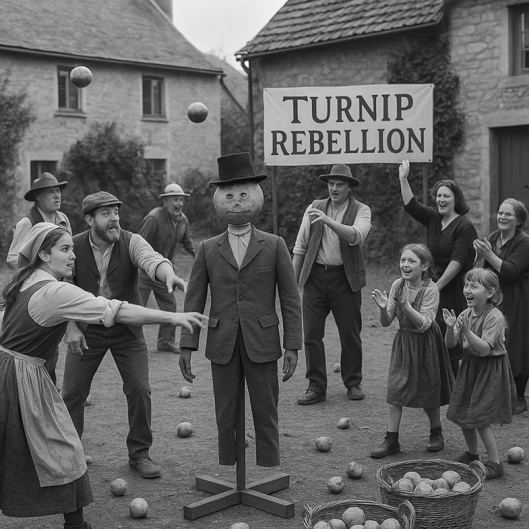 The Great Turnip Rebellion Reenactment