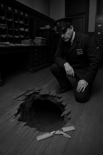 Tunnel beneath the Royal Post Office