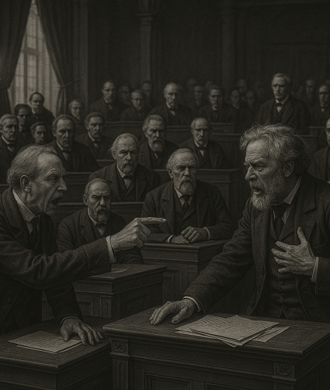Debate in the Hall of Ministers