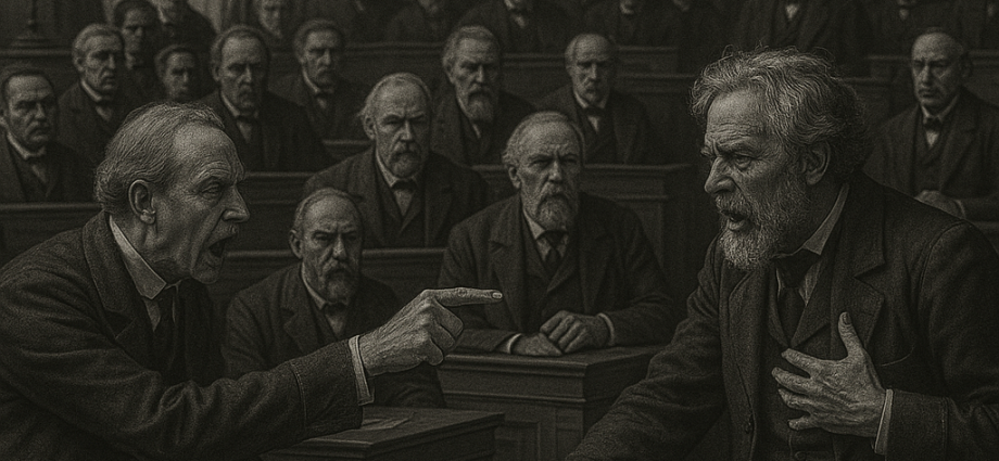 Debate in the Hall of Ministers