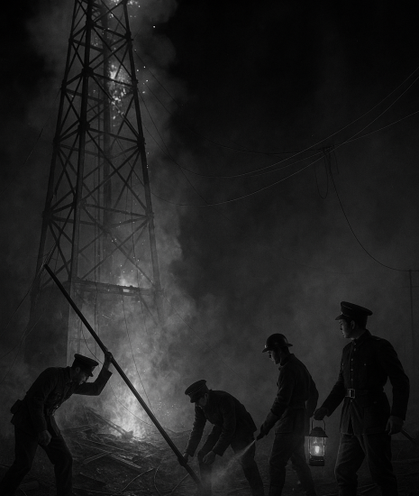 Signal Tower Destroyed