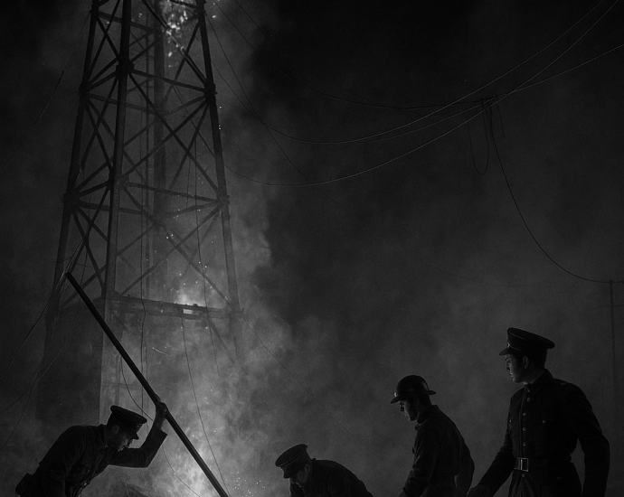 Signal Tower Destroyed