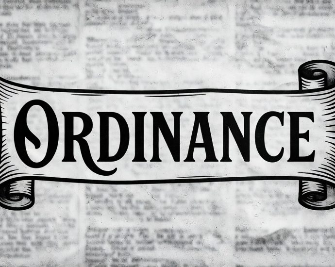 Ordinance