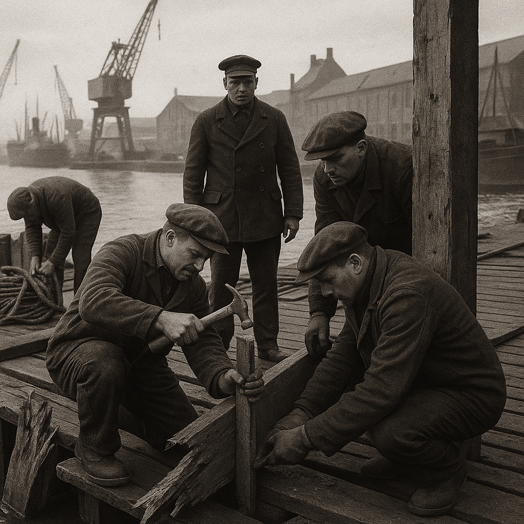 Sabotage on the Docks